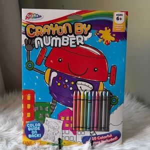 Grane Crayon by Number Set - Bright and Colorful